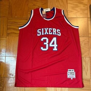 Mitchell & Ness Red Sixers Barkley Jersey
